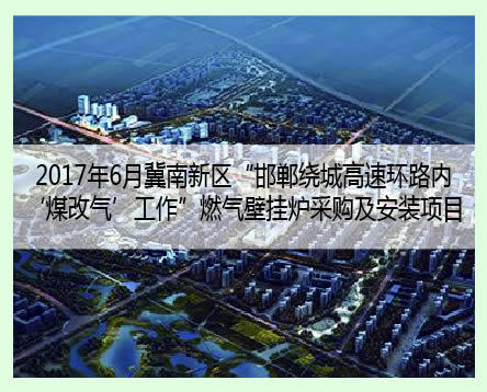 冀南新區案例